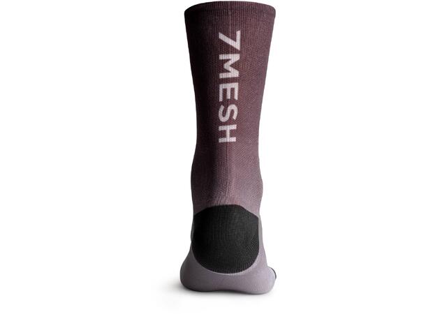 7mesh Fading Light Sock 7.5" unisex granite M