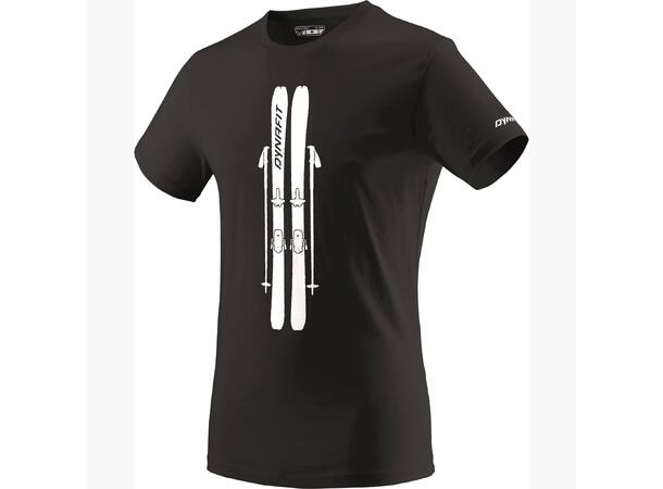 Dynafit Graphic CO M T-Shirt black out/SKIS US M