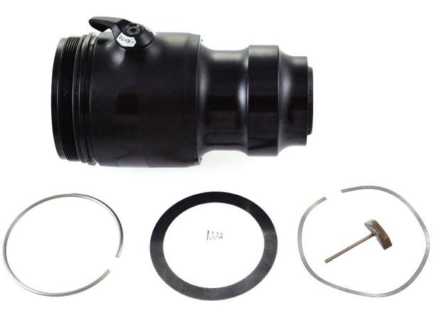 Fox 2019, NUDE TR, Lever, 1.500 Bore, LV Black Ano, 185 X 50/55 
