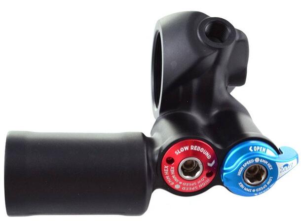 Fox Eyelet Assy: 2018 X2 2pos-Adj F-S Trunnion 