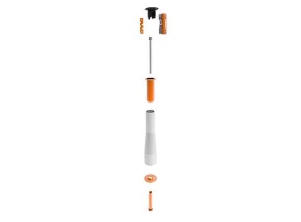 Granite Design Stash Tool system black tapered 1,5" - 1 1/8" 