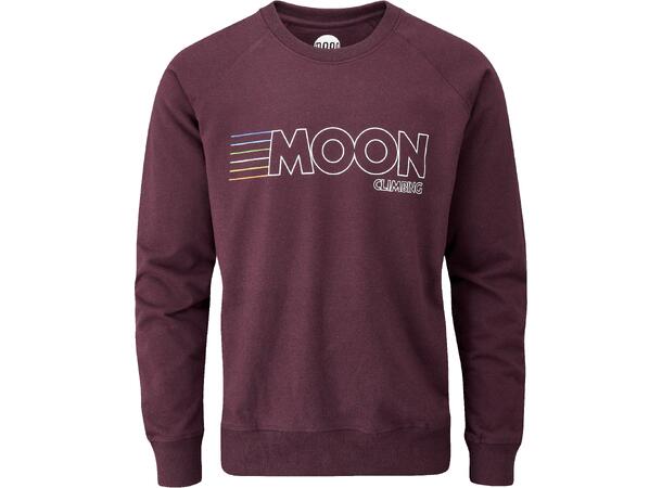 Moon Crew Neck Sweat heather grape red S 