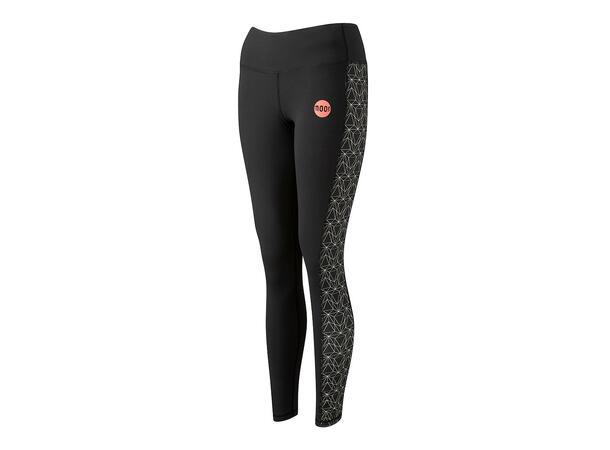 Moon Ws Sigma Leggings black geo stripe XS