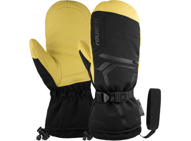 Reusch Down Spirit GTX Mitten black/camel 9,5 