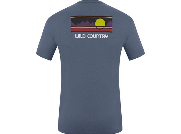 Wild Country Heritage M tee ceuse blue M