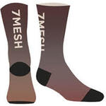 7mesh Fading Light Sock 7.5" trail mix S 