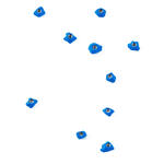 Flathold Cailloux 012.01 sky blue 7 