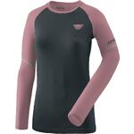 Dynafit Alpine Pro L/S Tee W's blueberry/mokarosa S 