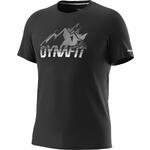 Dynafit Transalper Graphic Shirt M black out US L 