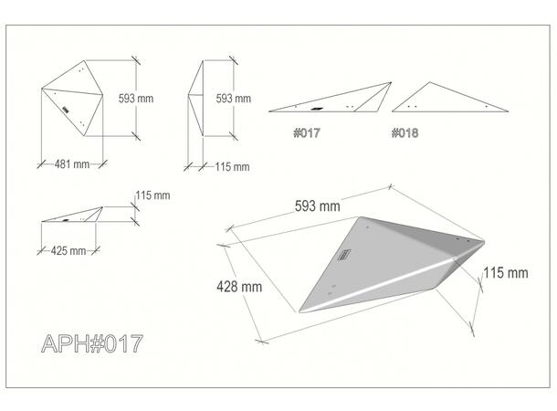 Axis Geometric Plywood 17 grey 