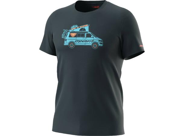 Dynafit Graphic Cotton T-Shirt M blueberry/dynavan US L / EU 52/XL