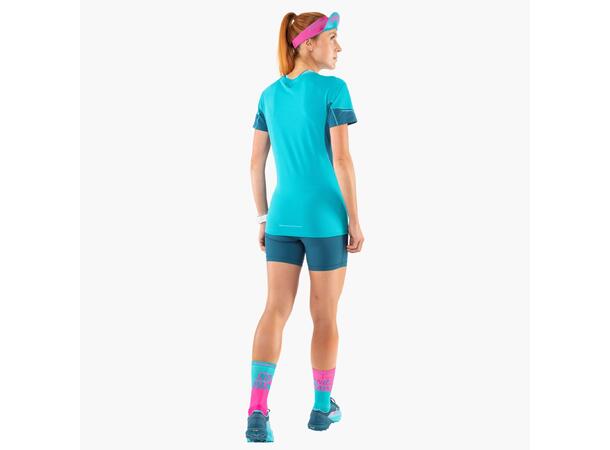 Dynafit Vert 2 W S/S Tee ocean L-46/40