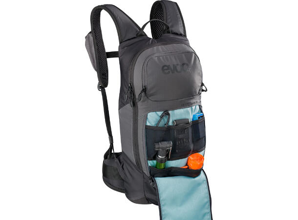 EVOC FR Lite Race 10l steel-copen blue M/L