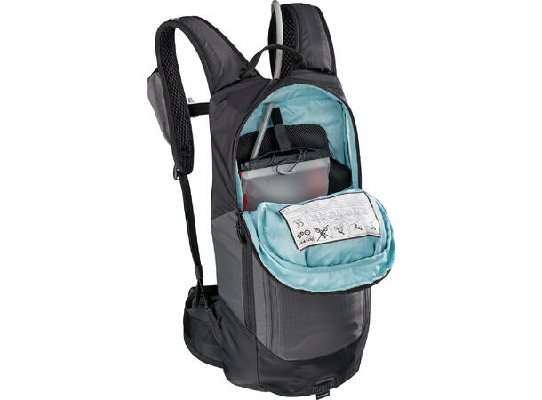 EVOC FR Lite Race 10l steel-copen blue M/L