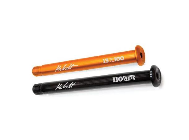 Fox Aksling orange Axle Assembly: 15 X 110mm Kabolt