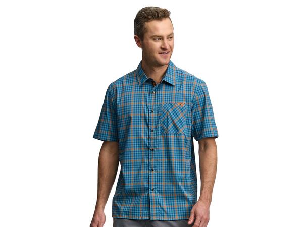 Fox Shop Shirt blue/orange M 