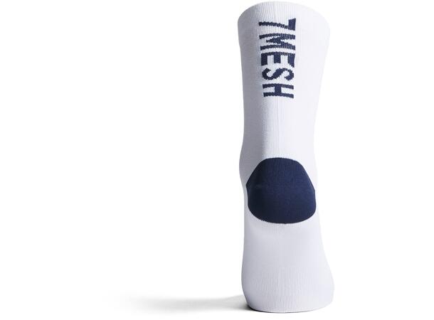 7mesh Word Sock 6" unisex classic white S