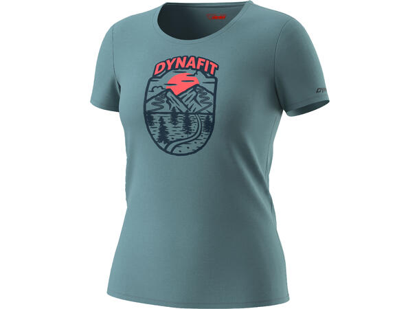 Dynafit Graphic CO W T-Shirt brittany blue/HORIZON XS-40/34