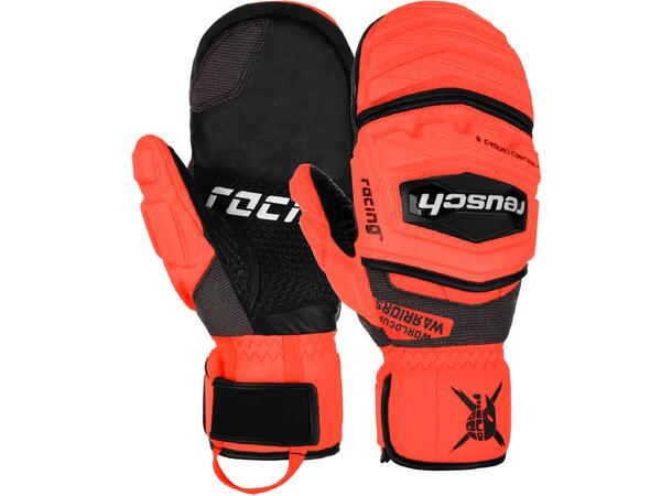 Reusch Worldcup Warrior GS Mitten black/fluo red 9 