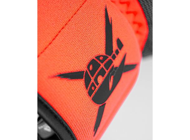 Reusch Worldcup Warrior GS Mitten black/fluo red 9 