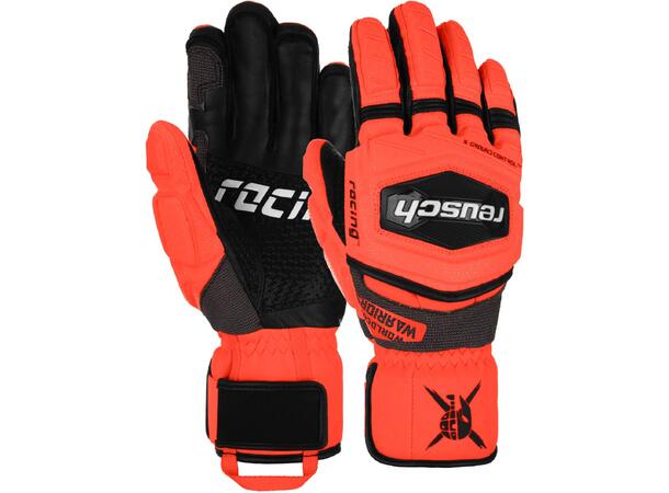 Reusch Worldcup Warrior GS black/fluo red 9,5 