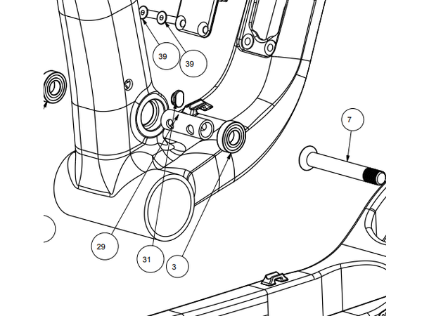 Rocky Mountain di2 plug thunderbolt Di2 blockoff plug, 2017 Thunderbolt 