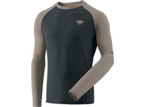 Dynafit Alpine Pro M L/S Tee blueberry/rock khaki US S