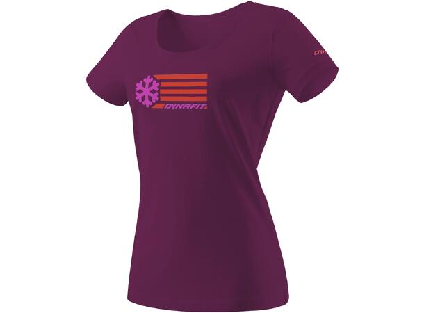 Dynafit Graphic CO W S/S Tee beet red/flag L-46/40
