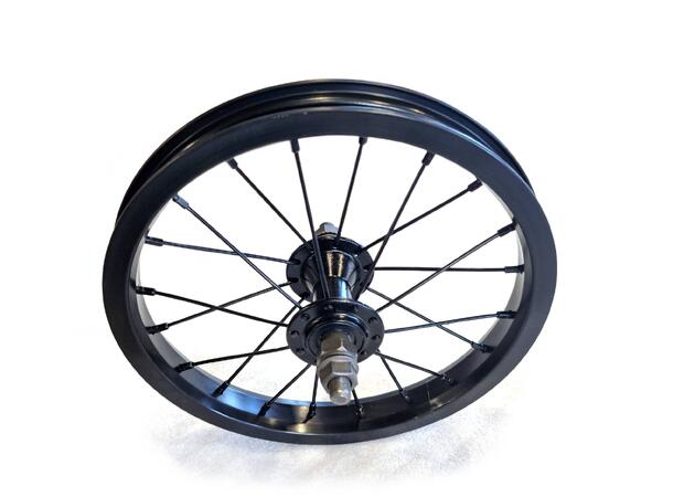 Kokua LIKEaBIKE Jumper Wheel 12" black 12" hjul til Kokua