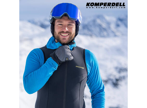 Komperdell Air Vest Light M's black/yellow M 