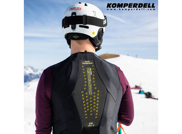 Komperdell Air Vest Light M's black/yellow M 