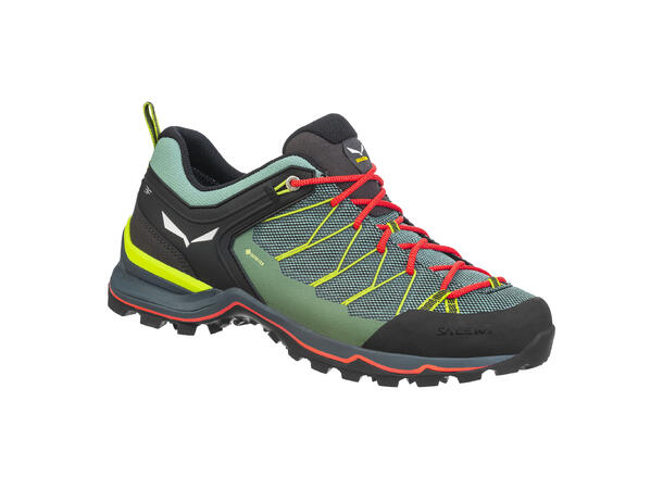 Salewa WS MTN Trainer Lite GTX feld green/fluo coral UK 4