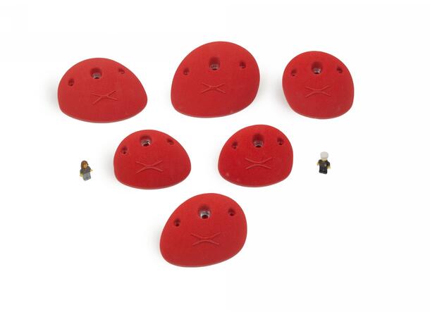 Captain Crux - Round Stones 09 red 