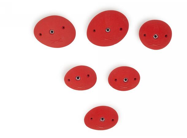 Captain Crux - Round Stones 09 red 
