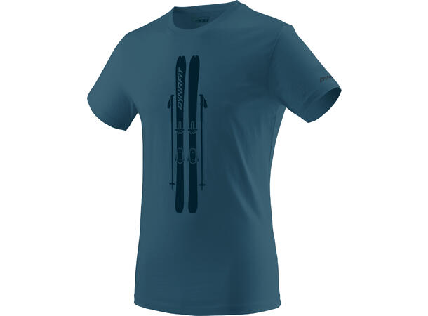 Dynafit Graphic CO M T-Shirt reef/SKIS US XS 