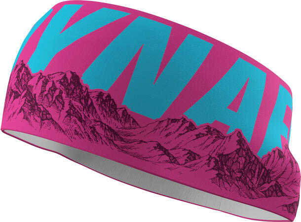 Dynafit Graphic Performance Headband pink glo/SKYLINE UNI 58