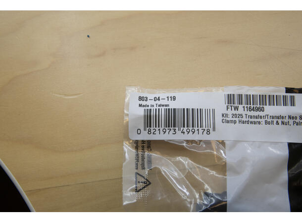 Fox 2025 Transfer Bolt & Nut Saddle Clamp Hardware 