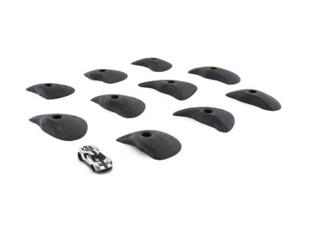 Kilter Sandstone Small 3 - Wave Edges red 11-24 