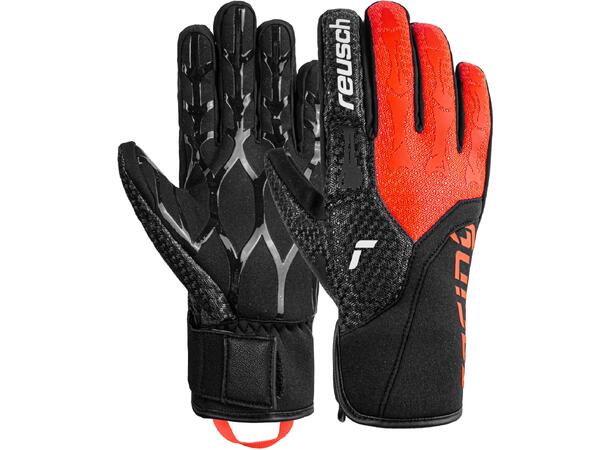 Reusch Worldcup Warrior Speedline black/fluo red 8 