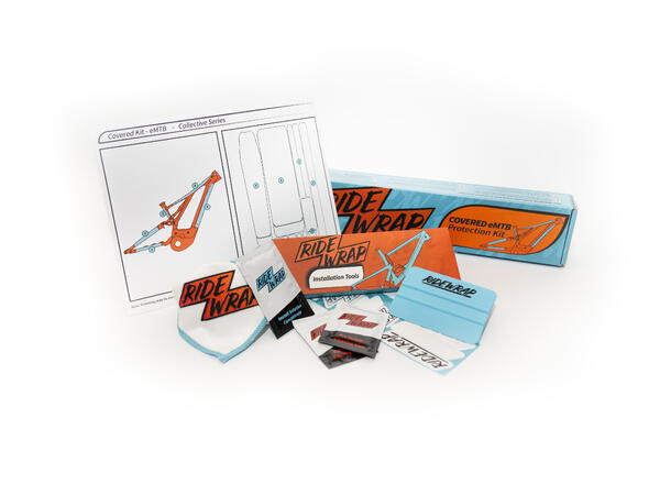 RideWrap covered protection -emtb gloss gjennomsiktig