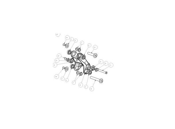 Rocky Mountain PIVOT BOLT KIT ELEMENT 2022 Element kun
