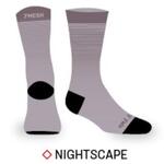 7mesh Fading Light Sock 7.5" unisex nightscape M