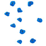 Flathold Rustic Flowers 017.08 sky blue 7 
