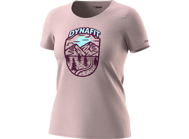 Dynafit Graphic Cotton T-Shirt W pale rose/horizon US XS / 40/34
