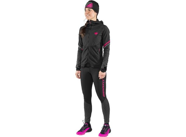 Dynafit Reflective Tights W black out/pink glo L-46/40