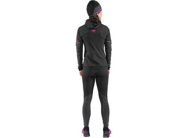 Dynafit Reflective Tights W black out/pink glo L-46/40