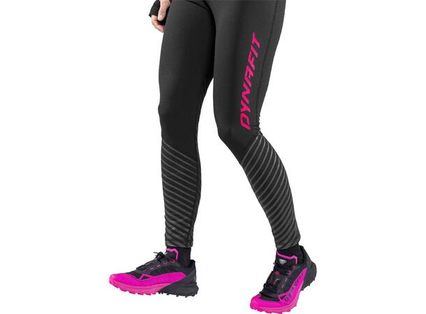 Dynafit Reflective Tights W black out/pink glo L-46/40 