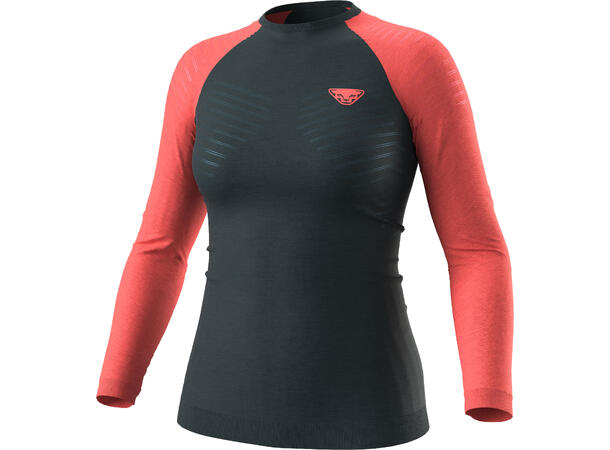 Dynafit Tour Light Merino W L/S Tee hot coral XS-40/34 
