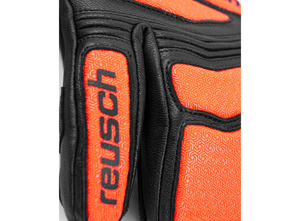 Reusch Worldcup Warrior Lobster black/fluo red 7,5 