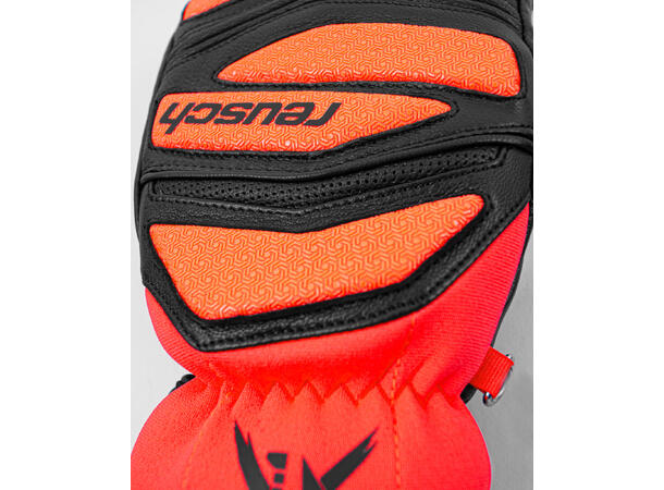 Reusch Worldcup Warrior Lobster black/fluo red 7,5 